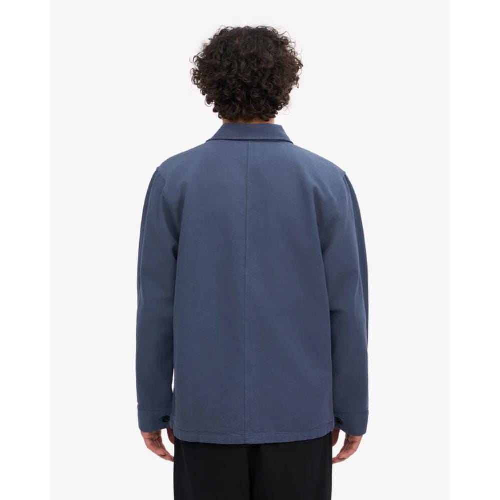 Colorful Standard Organic Workwear Jacket Petrol Blue
