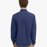 Colorful Standard Linen Shirt Petrol Blue