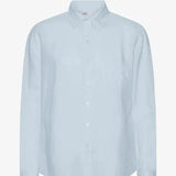 Colorful Standard Linen Shirt Polar Blue