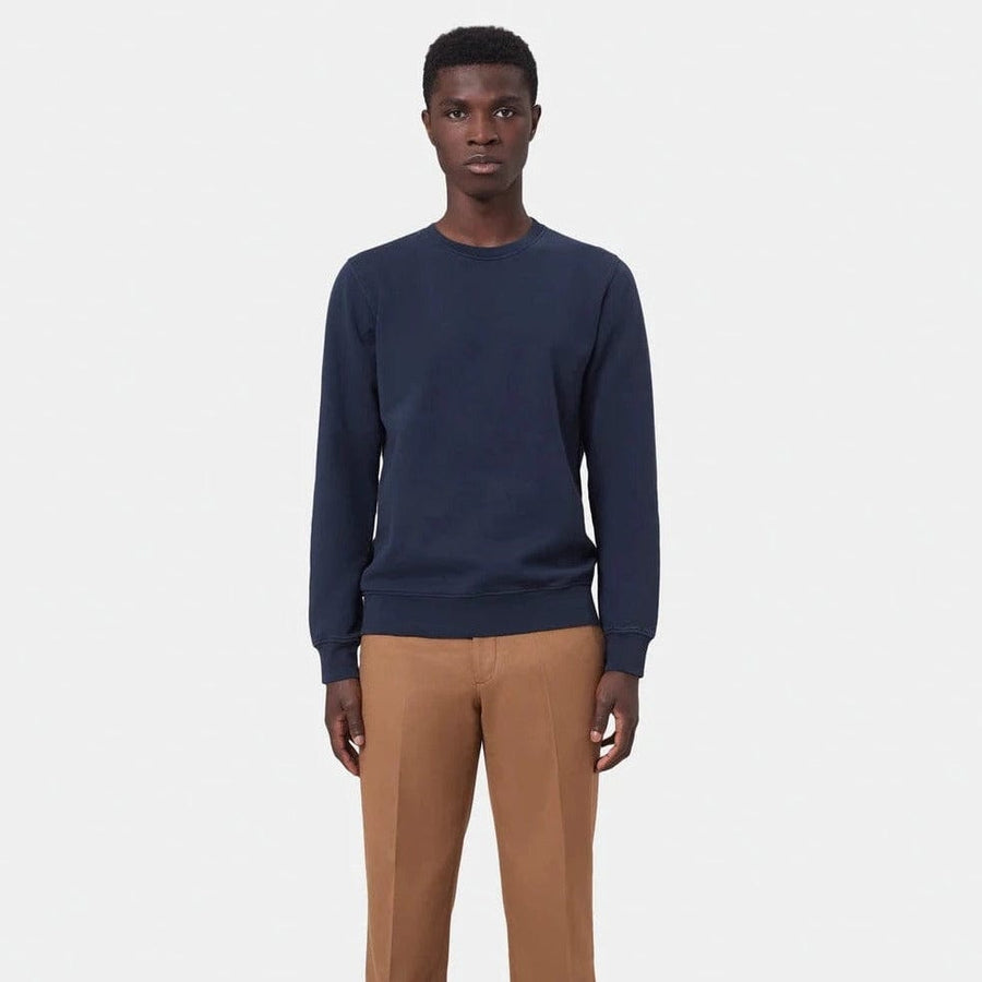 Colorful Standard Organic Crew Sweatshirt Lava Grey