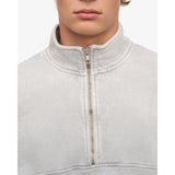 Colorful Standard Organic Quarter Zip In Faded Grey