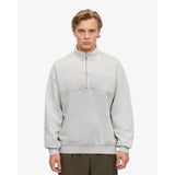 Colorful Standard Organic Quarter Zip In Faded Grey