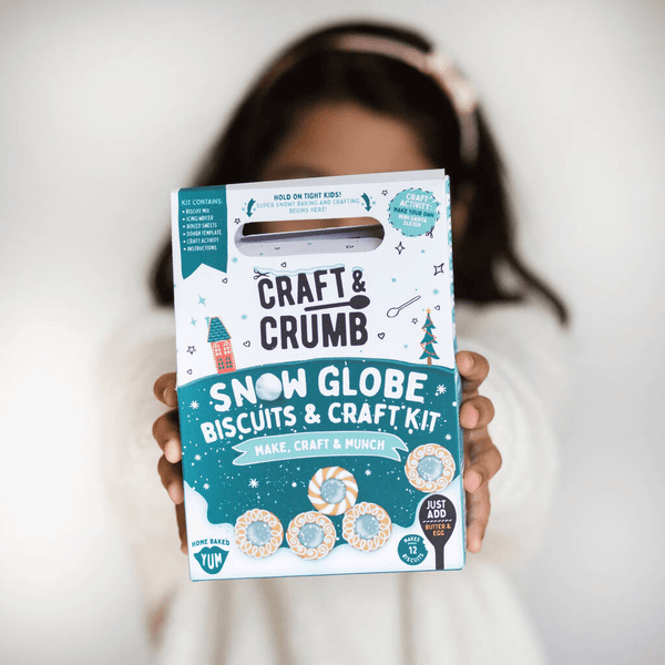 Craft & Crumb Snow Globe Biscuits Bake And Craft Kit