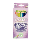 Crayola Pastel Coloured Pencils 12 Pack