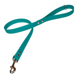 Creature Clothes Waterproof Biothane Dog Vegan Lead In Teal