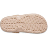Crocs Classic Lined Clog In Pink Caramel