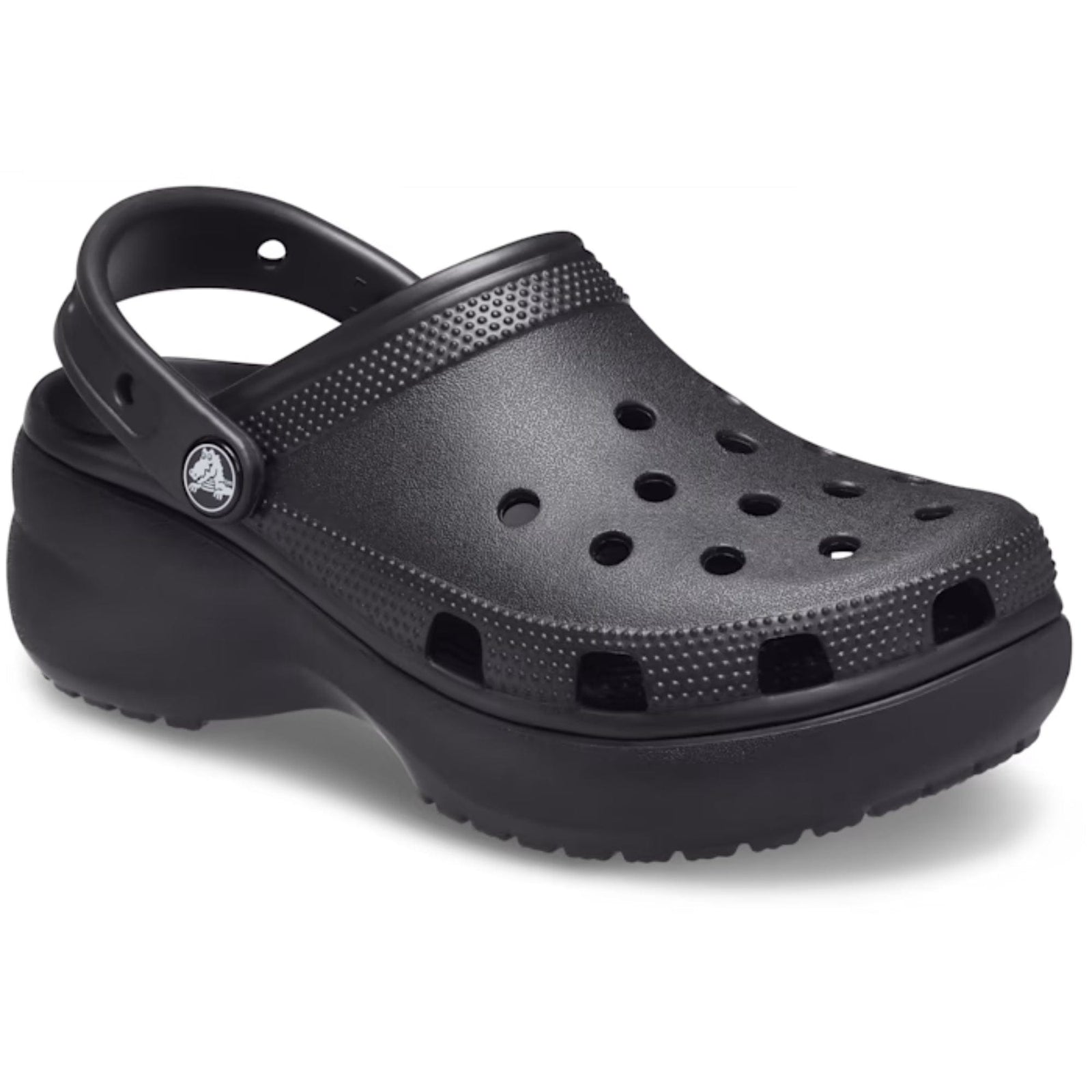 Crocs Classic Platform Clog in Black
