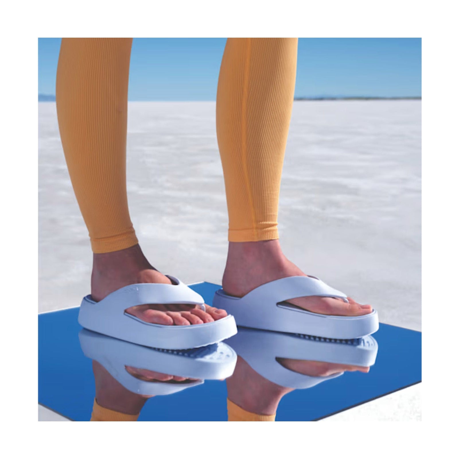 New with tags crocs men’s dreamscape flip flop sandal sky blue size 15 shoe Crocs Miami Toe Loop Sandal | Women main image 3