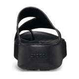 Crocs Getaway Platform Toe Loop In Black