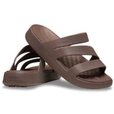 Crocs Getaway Strappy In Truffle