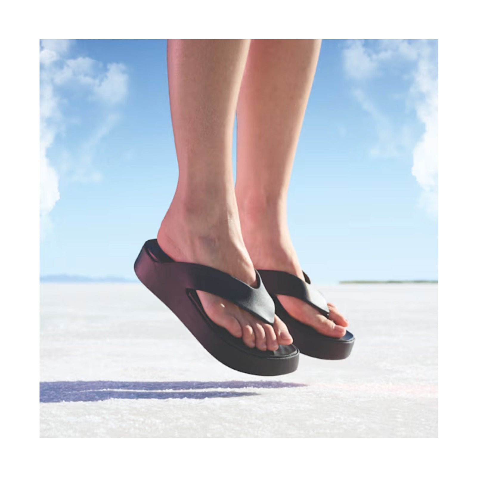 Crocs platform flip hotsell