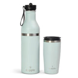 Cupple Water Bottle In Sea Green