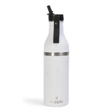 Cupple Water Bottle In White