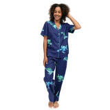 Cyberjammies Ashley Turtle Print Pyjama Bottoms In Navy