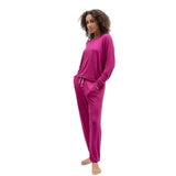 Cyberjammies Belle Jersey Pyjama Bottoms In Magenta
