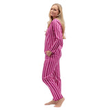 Cyberjammies Belle Printed Stripe Pyjama Bottoms In Magenta