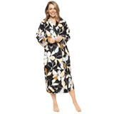 Cyberjammies Beth Floral Print Long Dressing Gown