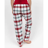Cyberjammies Blaze Womens Brushed Check Pyjama Bottoms In Red