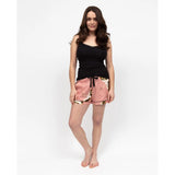 Cyberjammies Bonnie Crane Bird Print Shorts In Pink