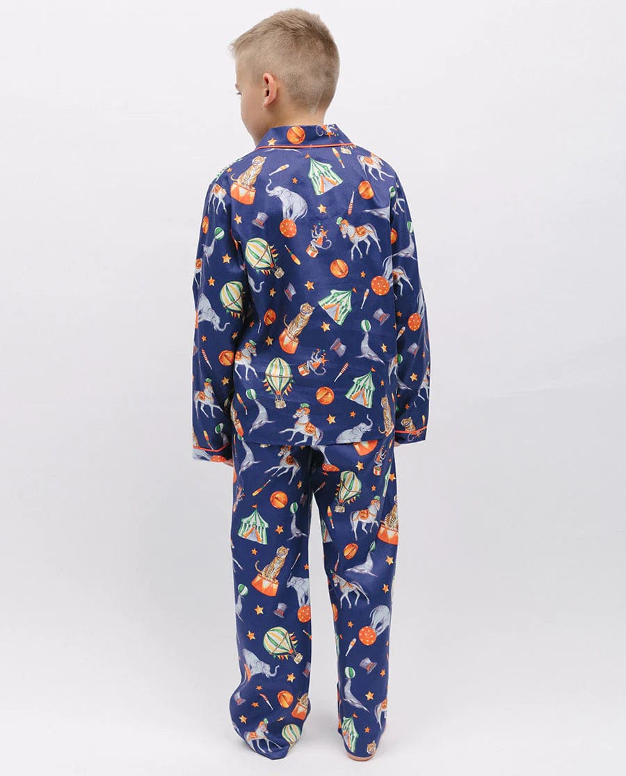 Cyberjammies Charlie Kids Unisex Circus Print Pyjama Set