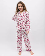 Cyberjammies Eve Girls Berry Print Pyjama Set