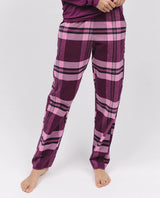 Cyberjammies Eve Super Cosy Check Pyjama Bottoms