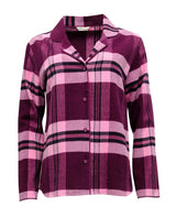 Cyberjammies Eve Super Cosy Check Pyjama Top