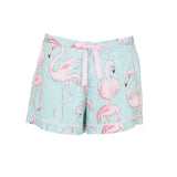 Cyberjammies Francesca Flamingo Print Shorts In Mint