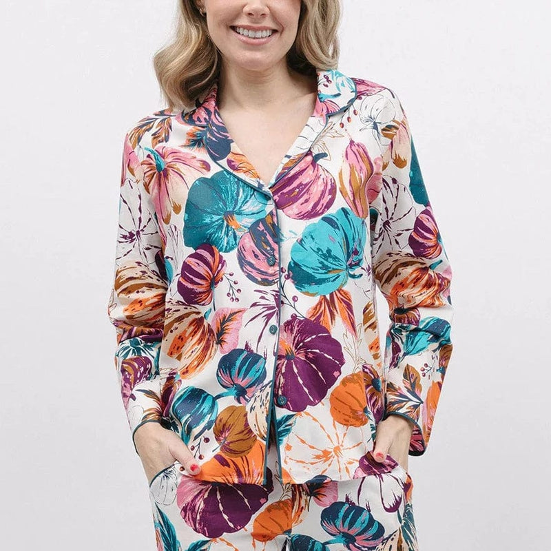 Cyberjammies Maple Pumpkin Print Pyjama Top