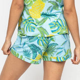 Cyberjammies Paige Pineapple Printed Jersey Shorts