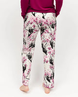 Cyberjammies Penelope Panda Pyjama Pant in White