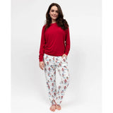 Cyberjammies Slouch Jersey Pyjama Top In Red