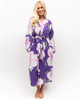 CyberJammies Valentina Floral Print Long Dressing Gown