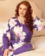 Cyberjammies Valentina Floral Print Pyjama Top