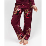 Cyberjammies Yasmin Pyjama Bottoms In Red Panda Print