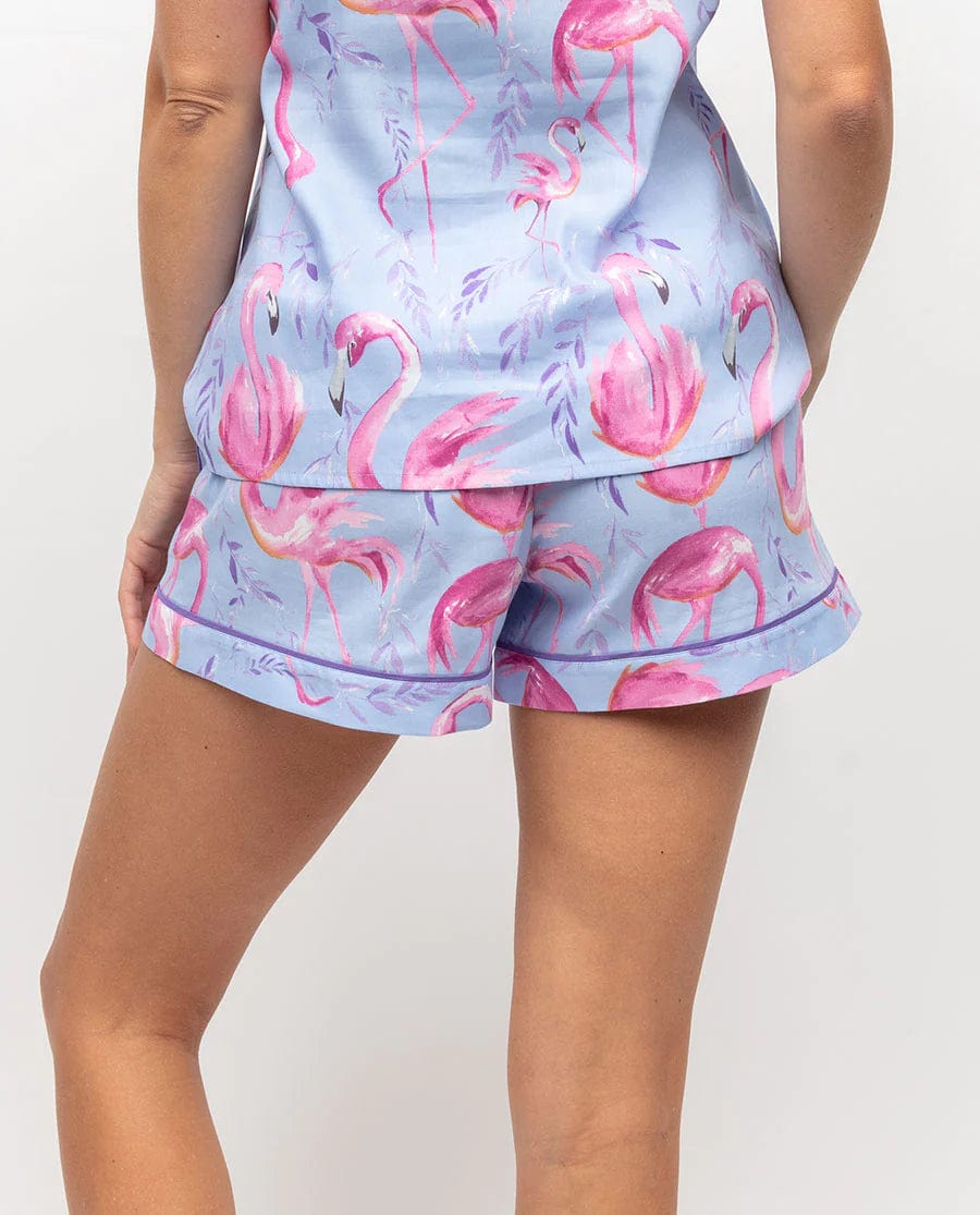 CyberJammies Zoey Flamingo Print Shorts