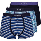 Paul Smith Men's 3-Pack Mix Boxer Briefs In Blue