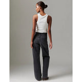 DAY Birger et Mikkelsen Cai Rigid Denim Stretch In Dark Grey Black