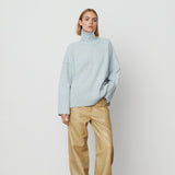 DAY Birger ét Mikkelsen Elmer Cozy Day Pullover Pastel Blue