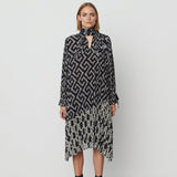 DAY Birger ét Mikkelsen Oscar Graphic Mix Dress Black