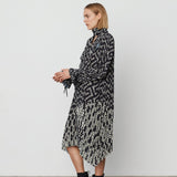 DAY Birger ét Mikkelsen Oscar Graphic Mix Dress Black