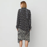 DAY Birger ét Mikkelsen Oscar Graphic Mix Dress Black