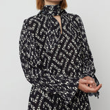 DAY Birger ét Mikkelsen Oscar Graphic Mix Dress Black