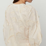 DAY Birger ét Mikkelsen Porter Blooming Fringes Top Jet Stream