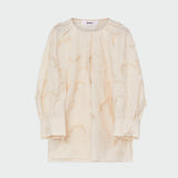 DAY Birger ét Mikkelsen Porter Blooming Fringes Top Jet Stream