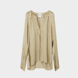 DAY Birger ét Mikkelsen Shelly Modern Drape Top Blonde Khaki