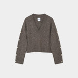 DAY Birger et Mikkelsen Solange Cozy Days Pullover In Wren Melange