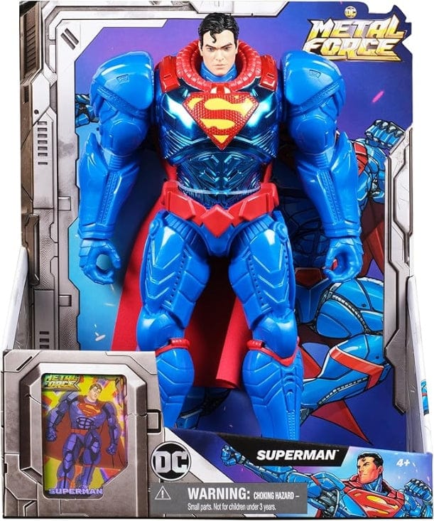 DC Comics Metal Force Transforming Batwing - Set di Gioco 2 in 1 DC Comics Metal Force Transforming Batwing - Set di Gioco 2 in 1