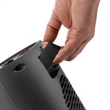 De'longhi Capsule You&me Fan Heaters In Black