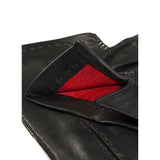 Dents - Kingston Men's Handsewn Three-Point Silk-Lined Leather Gloves In Black